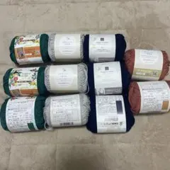 セリア　毛糸　コットン　11個セット