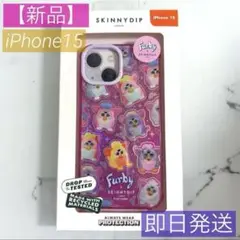 【新品】SKINNYDIP iPhone15 フィービー RP ピンクパープル