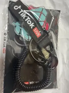 早い者勝ち！TikTok公式キーリング！非売品！レア！