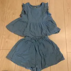 ラポシュビスキュイ　セットアップ　フリル袖