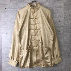 90’s オールド ヴィンテージ オリエンタル 古着 チャイナ カンフーシャツ