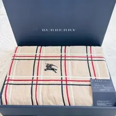新品❤️BURBERRY バーバリー タオルケット ベージュ チェック 寝具 西川