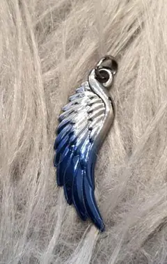 ✨AQUA SILVER アクアシルバー フェザー 羽根 ペンダントチャーム✨