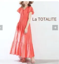 La TOTALITE エンパイアーティアードワンピース