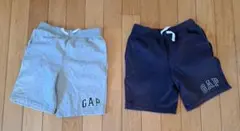 GAP　150 　ハーフパンツ2枚
