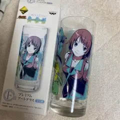偽物語　一番くじ　プレミアムアートグラス