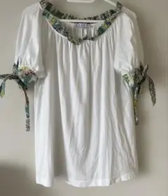 【美品】PAUL&JOE SISTER 夏物カットソー　ホワイト　サイズ1