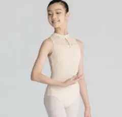 chacott チャコット ジュニア ハイネックレオタード スワロフスキー