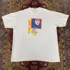 90s シングルステッチ USA製 ピエロ 仮面 アート T ニューオリンズ