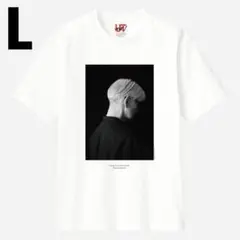 新品未使用品 坂本龍一 音を視る 時を聴く展 TシャツUNIQLO Lサイズ 白