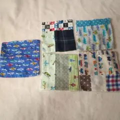 wがーゼハンカチ5枚セット①
