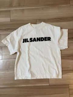 JIL SANDER Ｔシャツ 半袖　ロゴ ホワイト XS