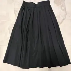 ATELIER de Bou Jeloud 黒 フレアスカート ひざ丈