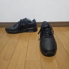 極美品☆ NIKE AIR MAX SC LEATHER BLACK