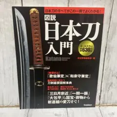 図説日本刀入門 : オールカラー