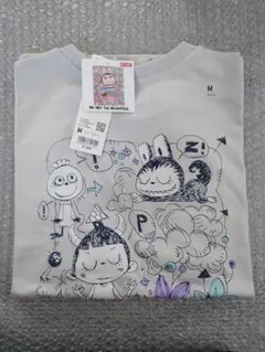 ユニクロ ザ・モンスターズ ラブブTシャツ Mサイズ　ポップマート