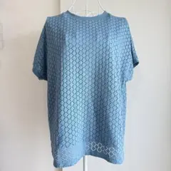 【人気】ikka イッカ アイレットレース プルオーバー カットソー Tシャツ