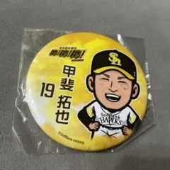 甲斐拓也　BIG缶バッジ