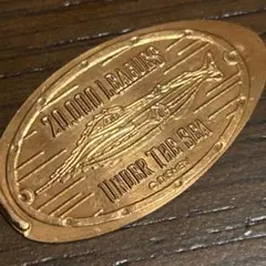 海底二万マイル　ディズニー　スーベニアメダル　ディズニーシー