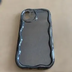 iPhone12 透明TPUケース 波型エッジ