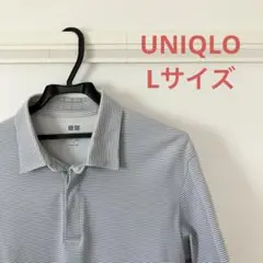 UNIQLO エアリズムヒヨクエリポロシャツ メンズ Lサイズ