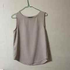 Theory ノースリーブシャツ S ベージュ
