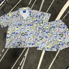 ドナルドダック 半袖シャツ・ショートパンツ セットアップ100cm