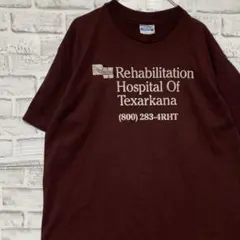 USA製90sヴィンテージTシャツ！シングルステッチ　ブラウン半袖古着XL722
