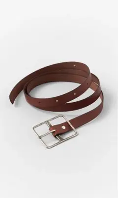 A&S  Thin buckle belt S ブラック　アーツアンドサイエンス ARTS & SCIENCE／Thin buckle belt S – LABORATORIO