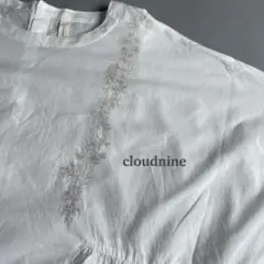 cloudnine クラウドナイン　刺繍ブラウス