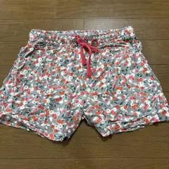 UNIQLO 花柄ルームウェア Mサイズ リラコ　ショートパンツ