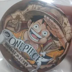 ワンピース モンキー・D・ルフィ 缶バッジ