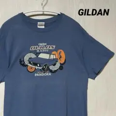 古着 GILDAN ギルダン ウルトラコットン 半袖 Tシャツ ネイビー M