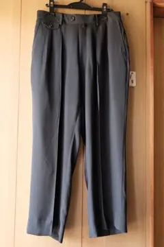 【RAINMAKER】2タックワイドスラックス ネイビー