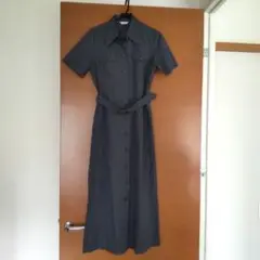 ロングワンピース 半袖 Mサイズ