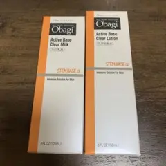 オバジ アクティブベース クリアローションu0026クリア乳液