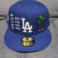 New Era LAキャップ 59FIFTY 刺繍 レア ドジャース 限定