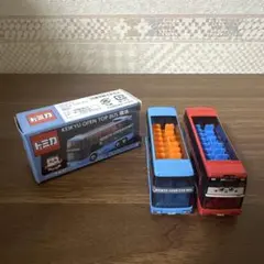 トミカ 京急 オープントップバス 横浜 三浦 2台セット