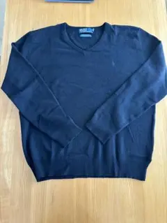 Polo by Ralph Lauren ブラックVネックセーター XL