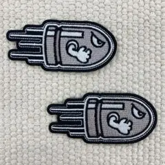 刺繡ワッペン　キャラクター　２枚セット