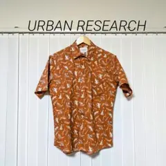 URBAN RESEARCH アロハシャツ 柄 綿