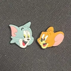 トムとジェリー　クロックスサンダルアクセサリー　ジビッツチャーム　キャラクター