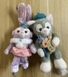 ステラルー スノータイム スケート マスコットキーホルダー ジェラトーニ ぬいば