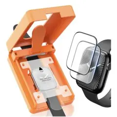 Apple Watch用保護フィルム 自動位置合わせツール付き42mm