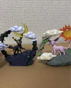 ポケットモンスター　ポケモン　ブラッキー　エーフィ　フィギュア