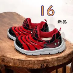 限定品　超大人気　スパイダーマン　スリッポン　16cm 男女兼用　入手難品　新品