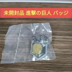 未開封品 進撃の巨人 バッジ　クリスタ　レンズ