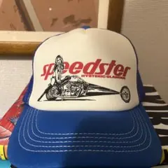 hysteric glamor メッシュキャップ　ブルー　speedster