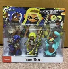 スプラトゥーン3 amiiboトリプルセット新品未開封