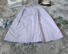 JILSANDER ジルサンダー ロングスカート 紫 美品 イタリア製 【S】